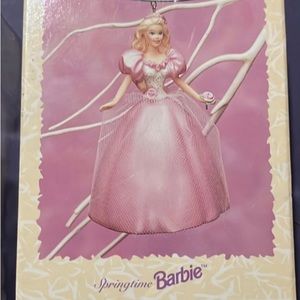 Hallmark Springtime Barbie Ornament- 1996